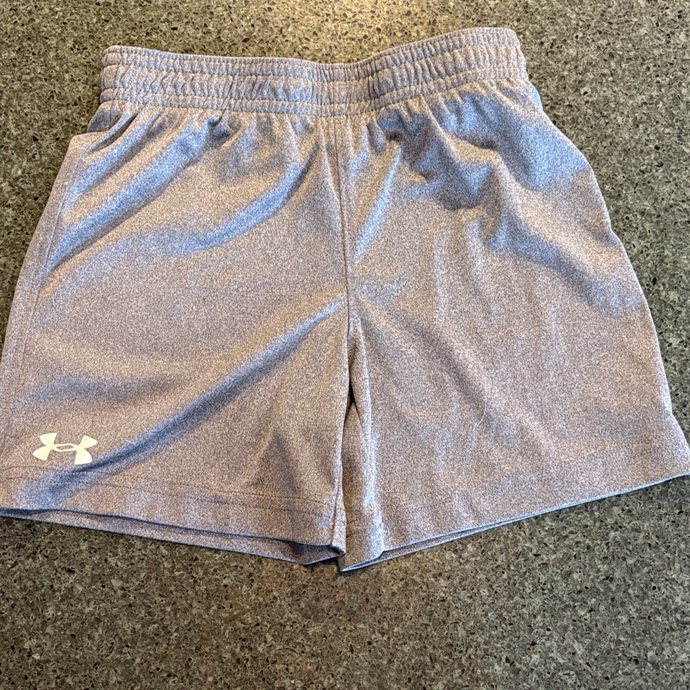 Under Armour Light Gray Performance Shorts